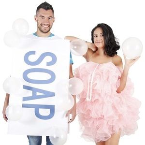 Couples Halloween Costume Soap and Loofah